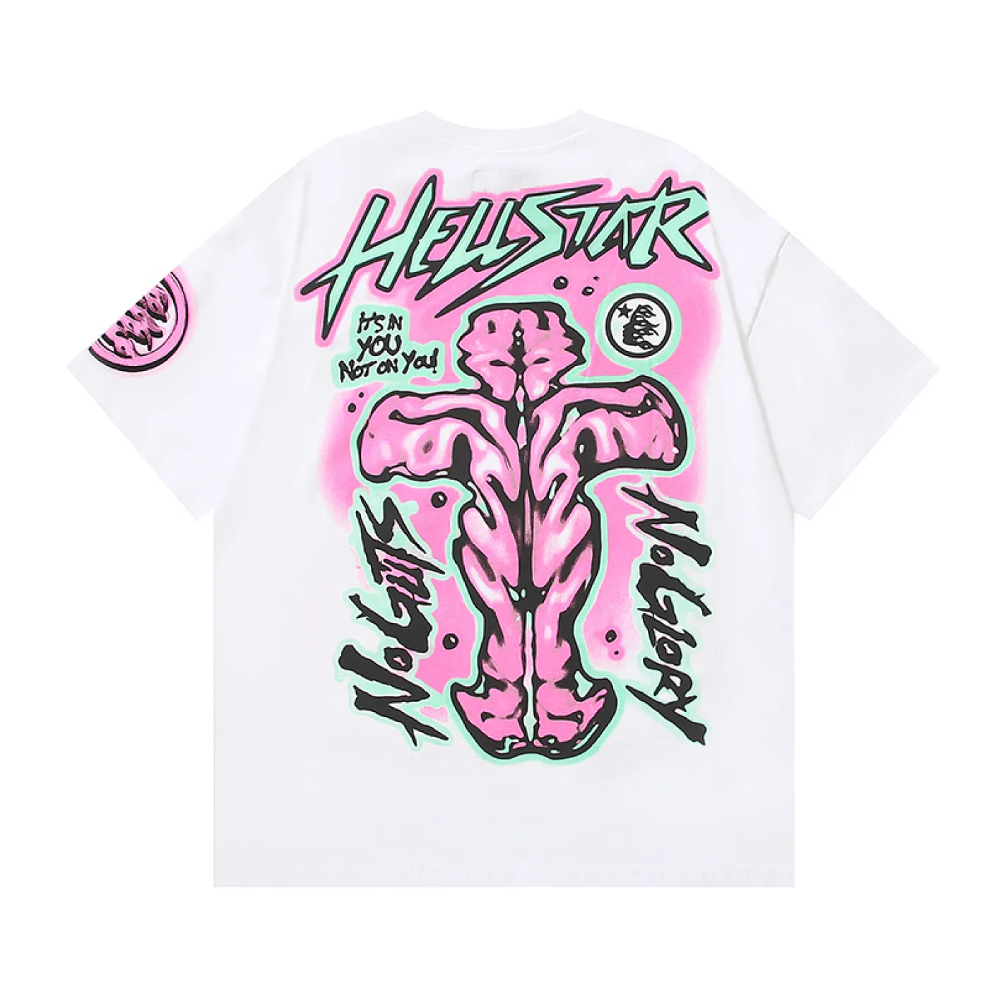 Hellstar No Guts No Glory T-Shirt White