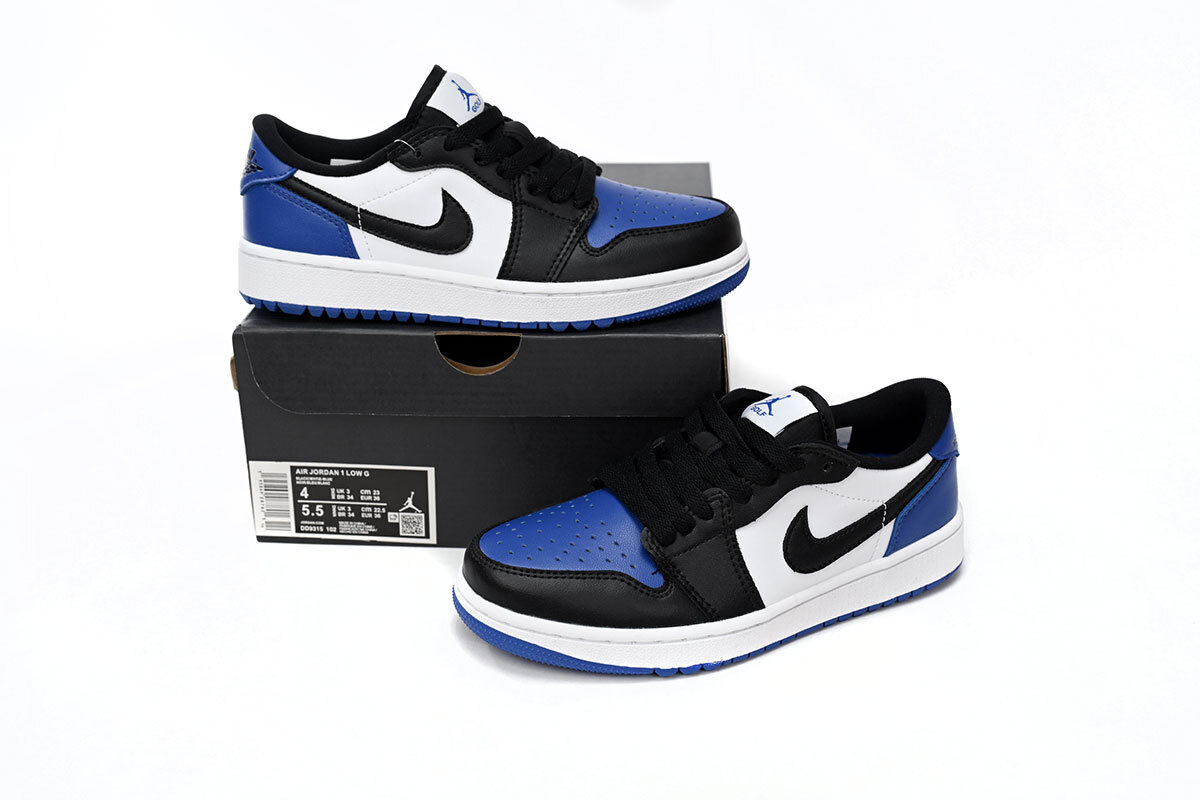 Jordan 1 Retro Low Golf Royal Toe DD9315-102