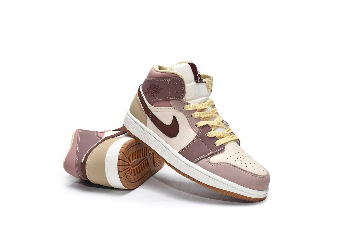 Air Jordan 1 Mid Brown Tan DO7440-821