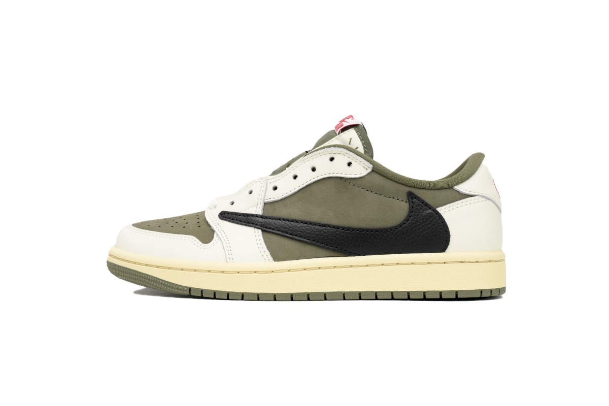 Travis Scott Air Jordan 1 Low OG Olive DM7866-200