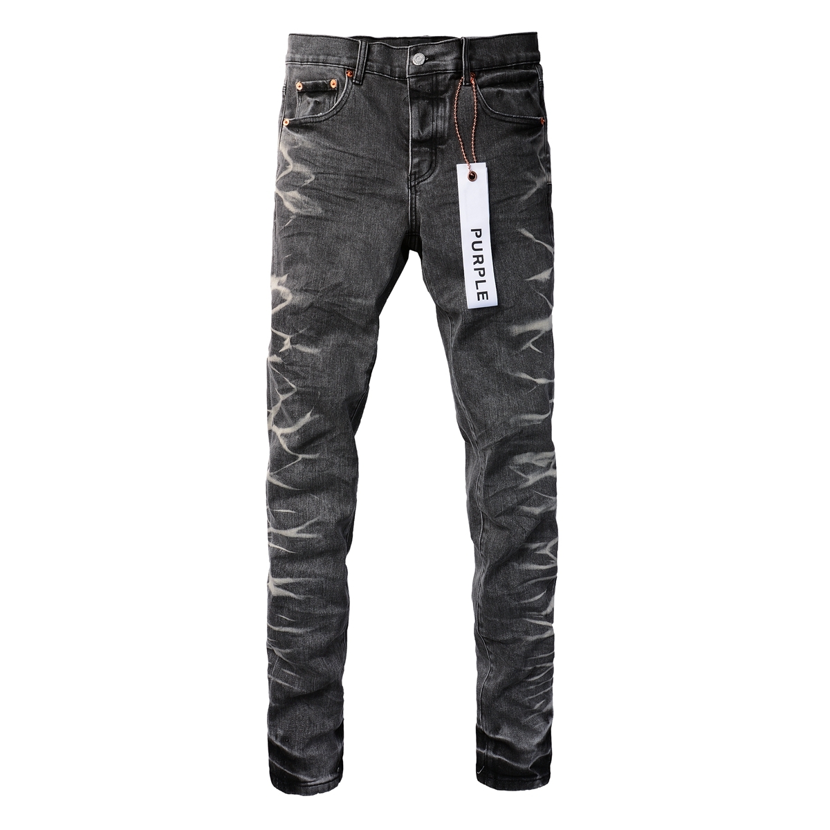 Purple Jeans jet black 001
