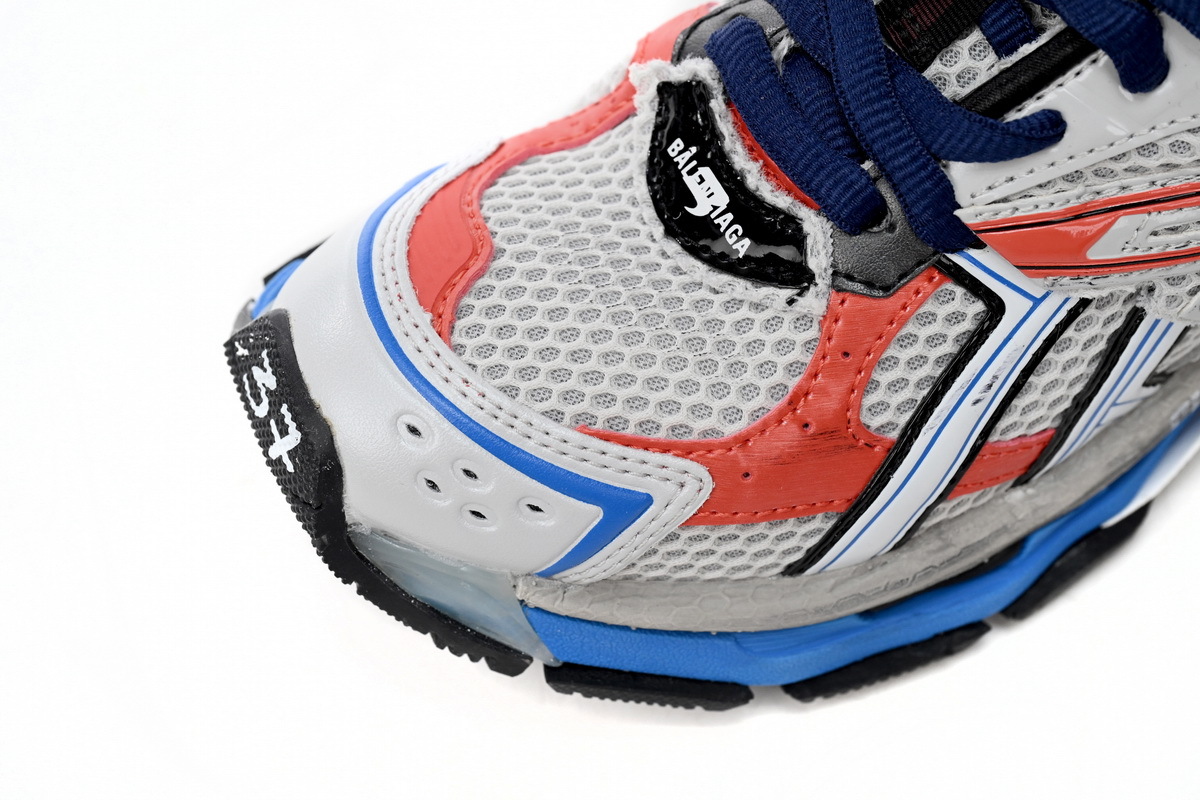 Balenciaga Runner White Blue Orange 677402 W3RB6 1264