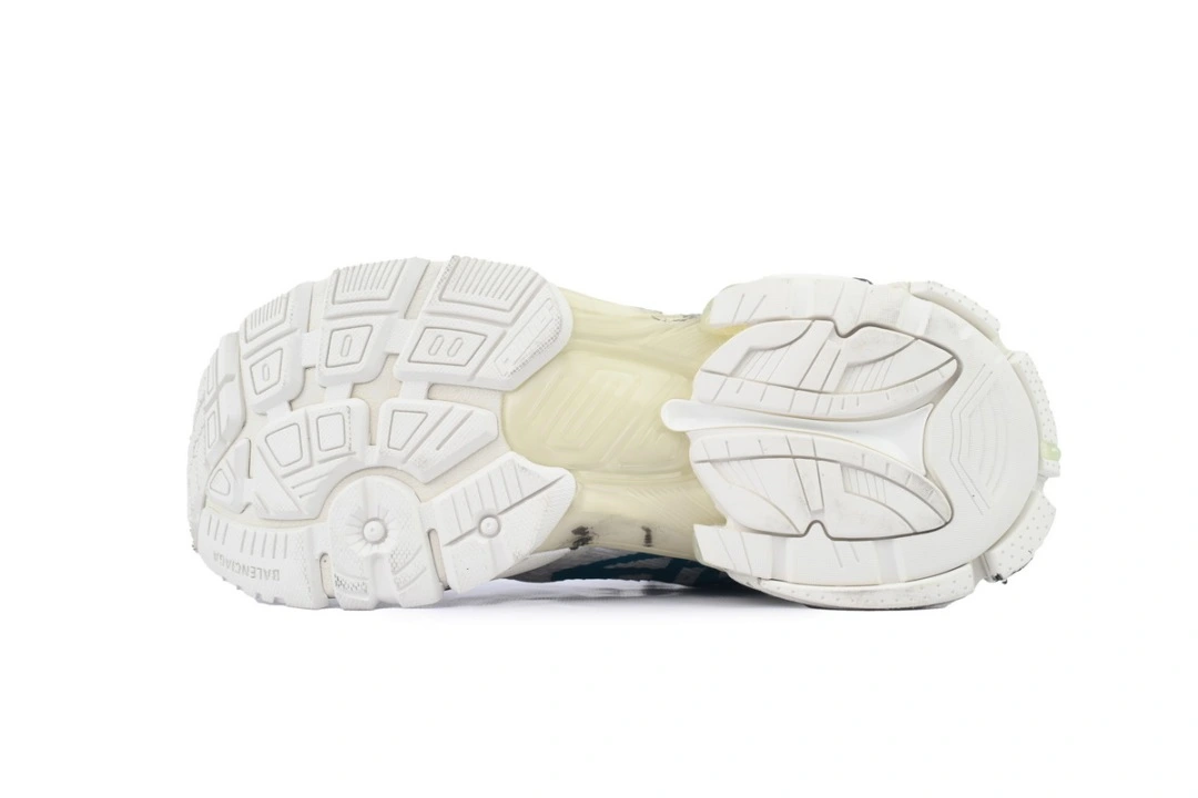 Balenciaga Runner Sneaker Graffiti-White Blue 772774 W3RBQ 9040 - ogsneaker