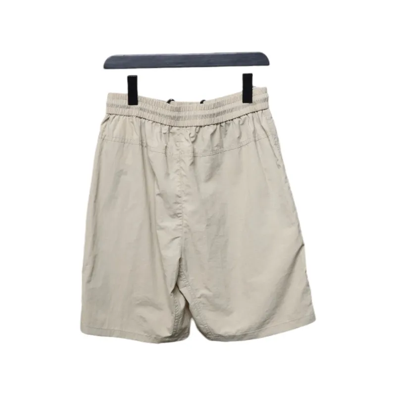 Stone Island Logo Polo Shorts Khaki