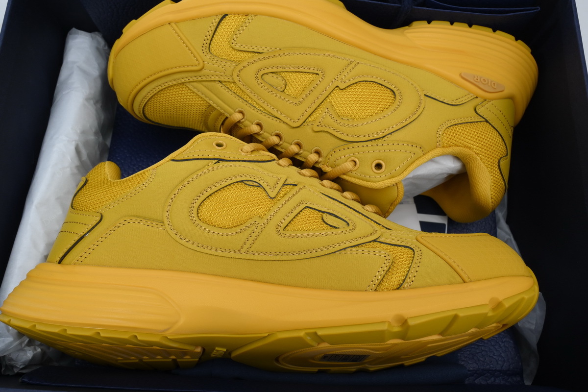 Dior B30 x Stone Island Sneaker Yellow 3SN279ZAN_H225