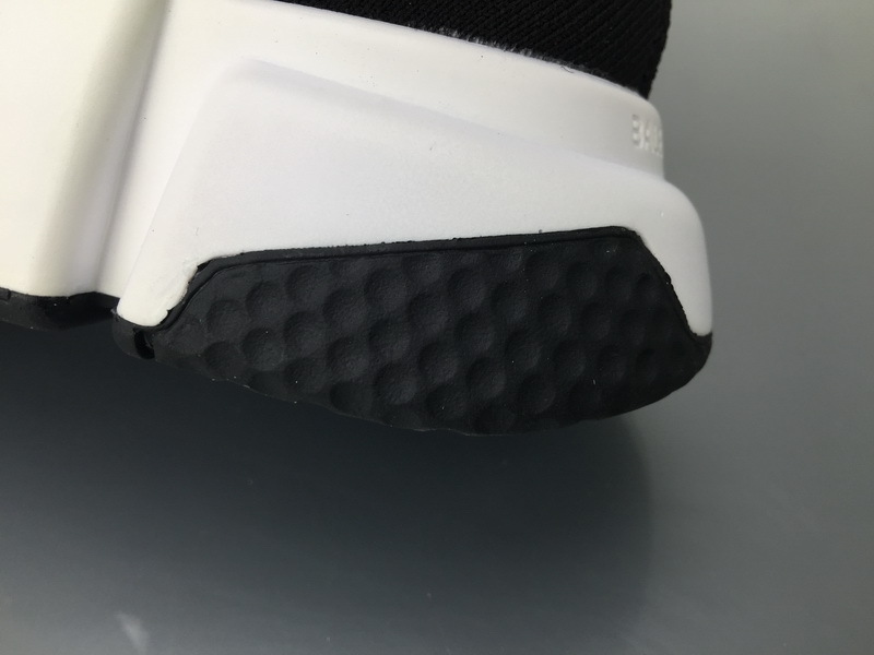 Balenciaga Speed Sock Sneakers Black White