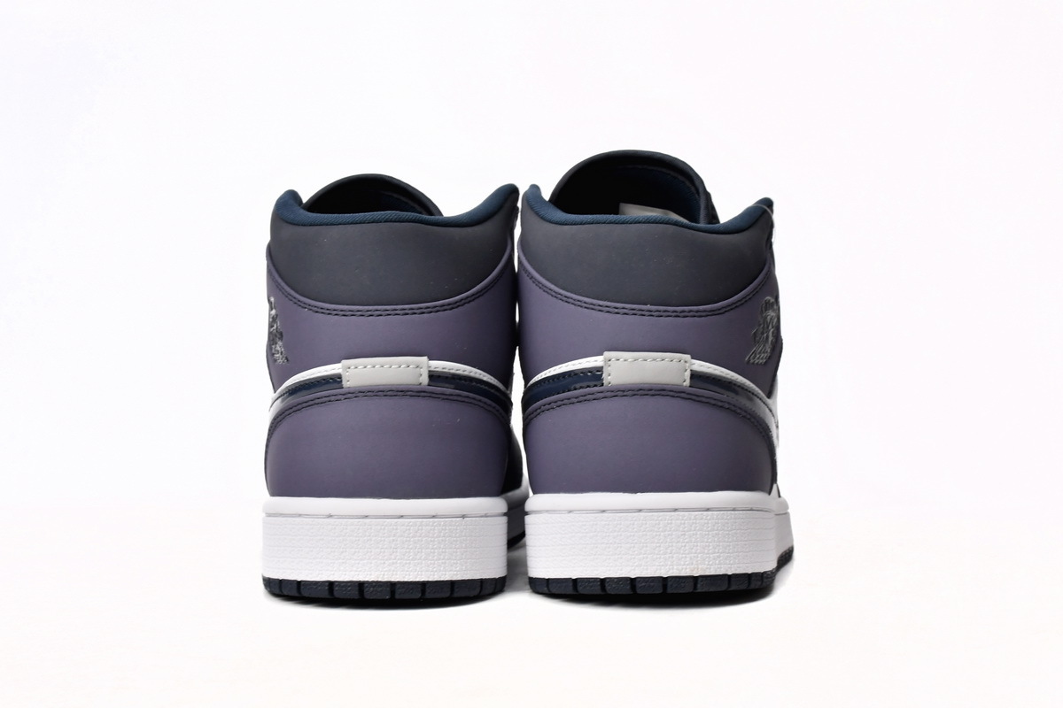 Jordan 1 Mid Obsidian Sanded Purple 554724-445