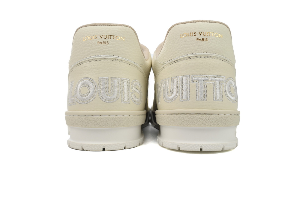 Louis Vuitton Trainer Monogram Flower Beige