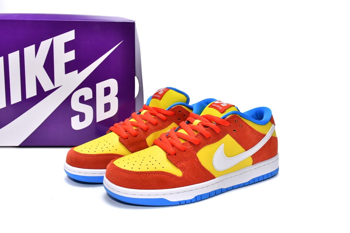 Nike SB Dunk Low Bart Simpson BQ6817-602