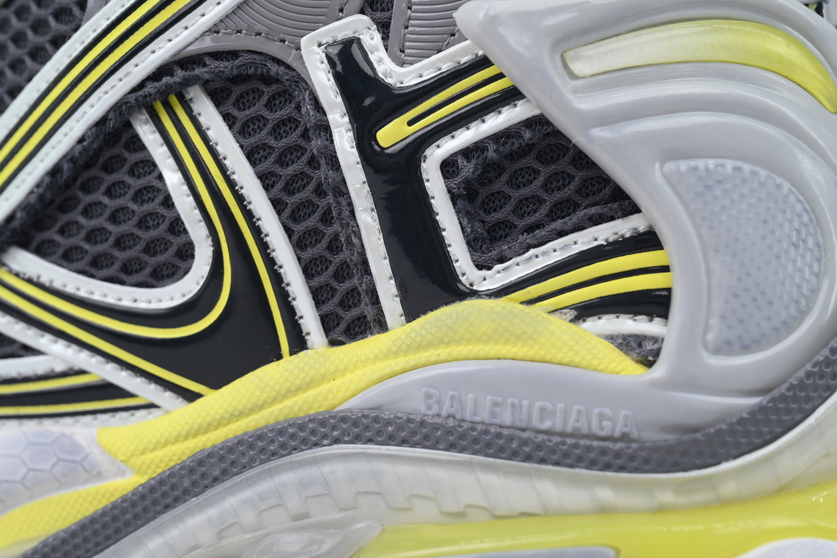 Balenciaga Runner Sneaker Grey Black Yellow 772767 W3RMU 1279 - ogsneaker