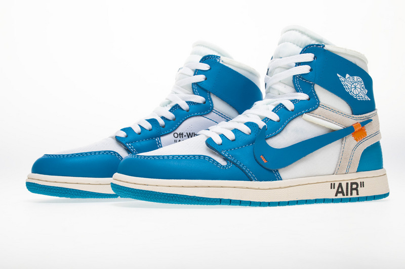Jordan 1 Retro High Off-White University Blue AQ0818-148