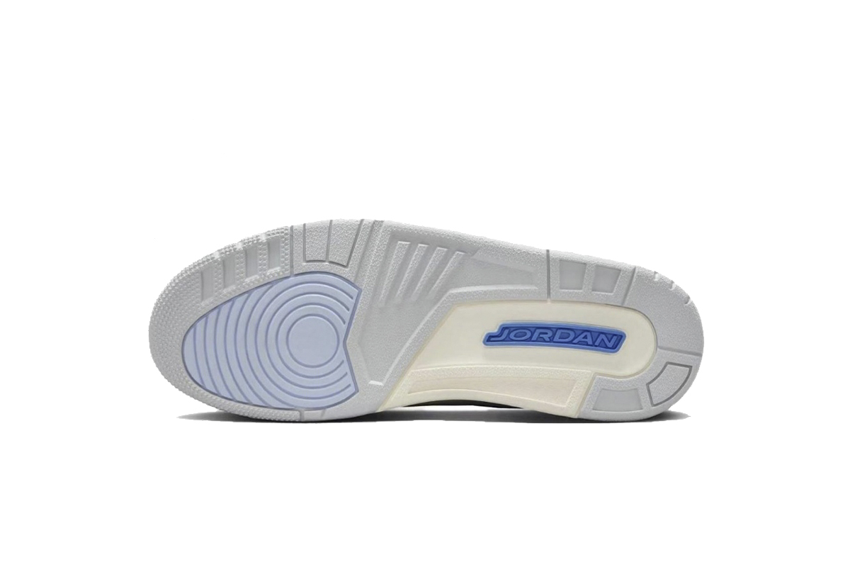 Air Jordan 3 Lucky Shorts White Blue CT8532-101