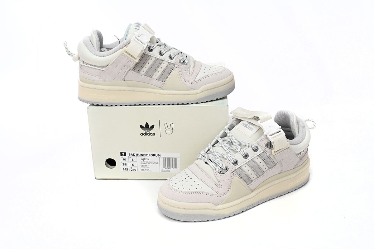 adidas Bad Bunny Forum Low Grey Rabbit HQ2153