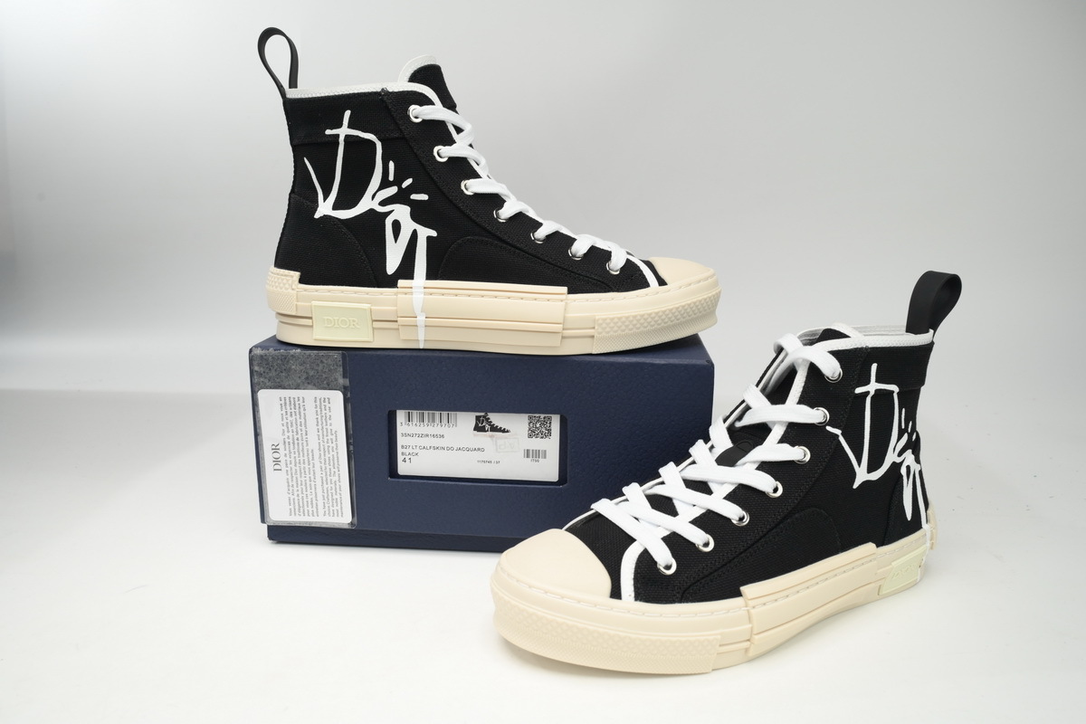 Dior B23 HT Oblique Transparency Black Co branding 3SN272ZIR 16536