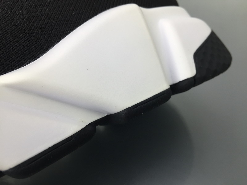 Balenciaga Speed Sock Sneakers Black White