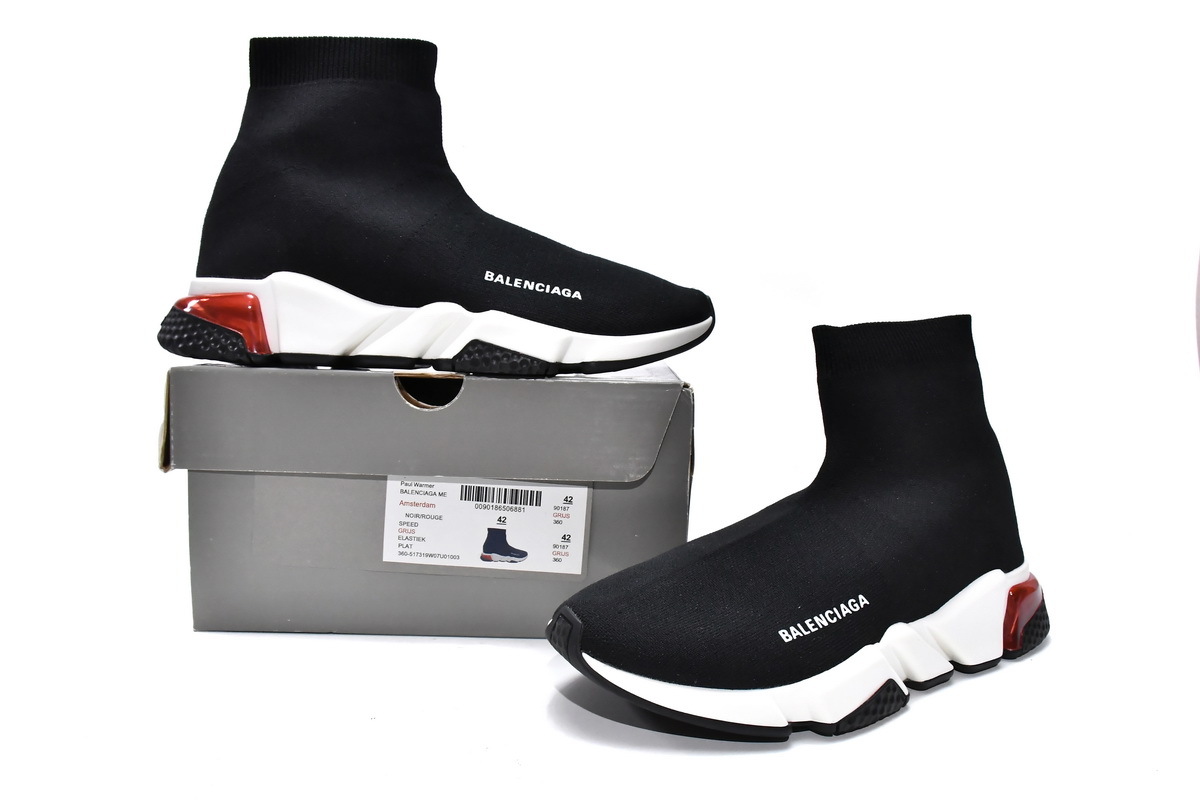 Balenciaga Speed Trainer Black Orange