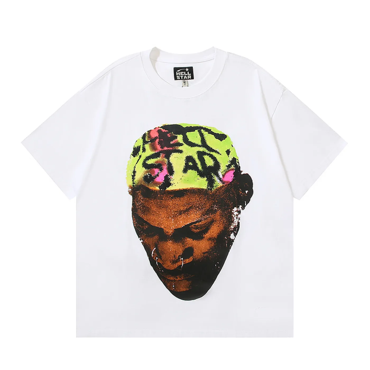 Hellstar Denis Rodman T-Shirt White