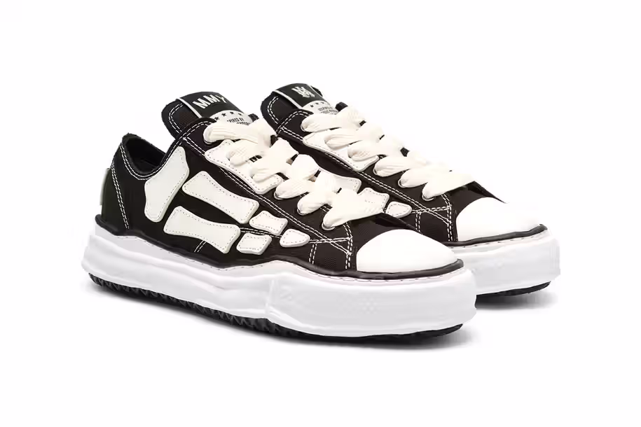 AMIRI x Maison MIHARA YASUHIRO Bones Sneaker Black