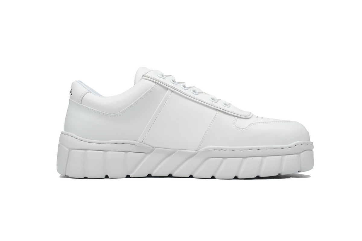Prada Leather Sneakers White