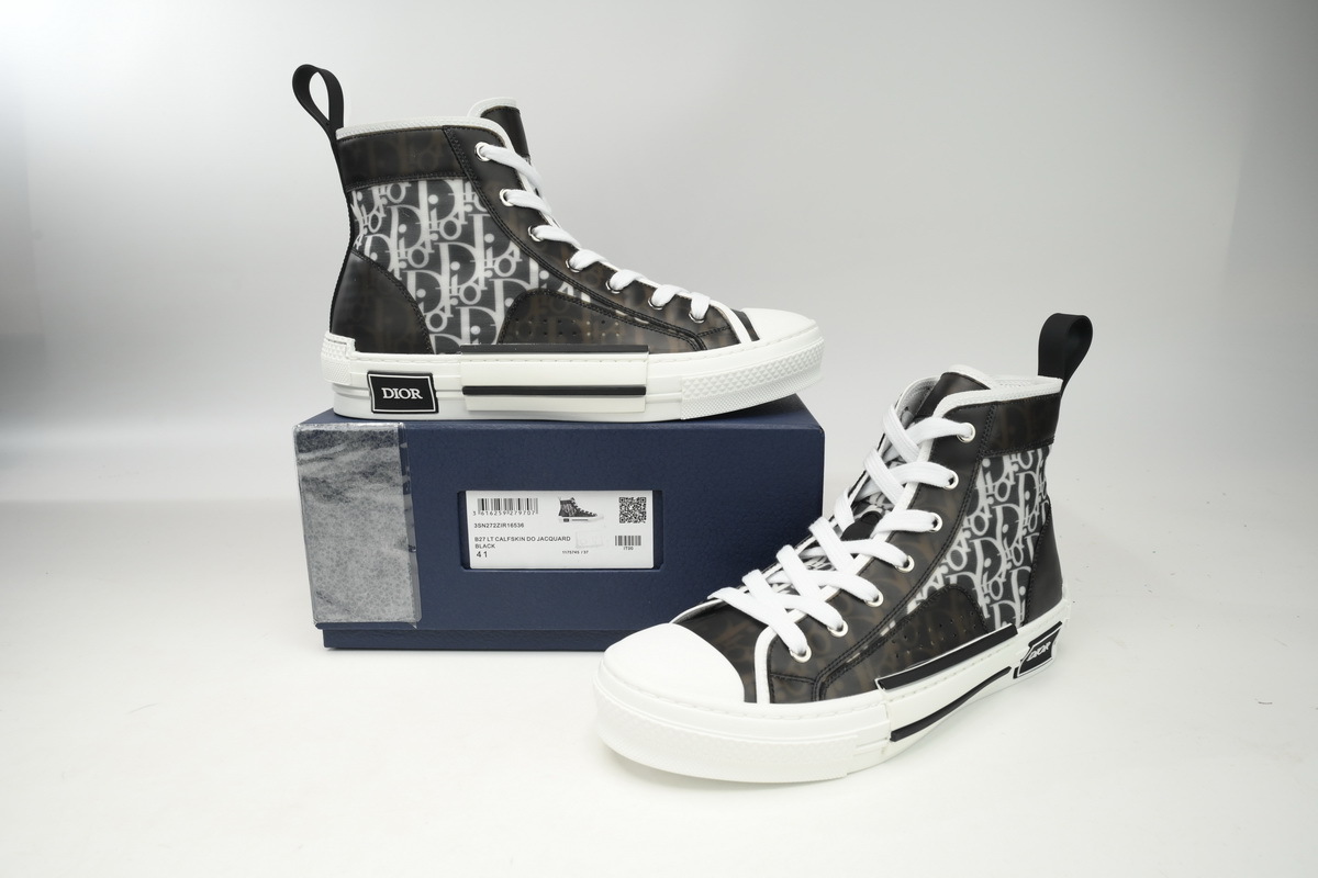 Dior B23 HT Oblique Gaobang Black and White 3SN272ZIR 16536