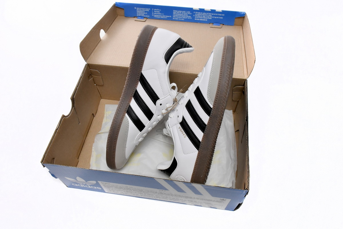 Adidas Originals Samba Vegan OG White Black FW2427
