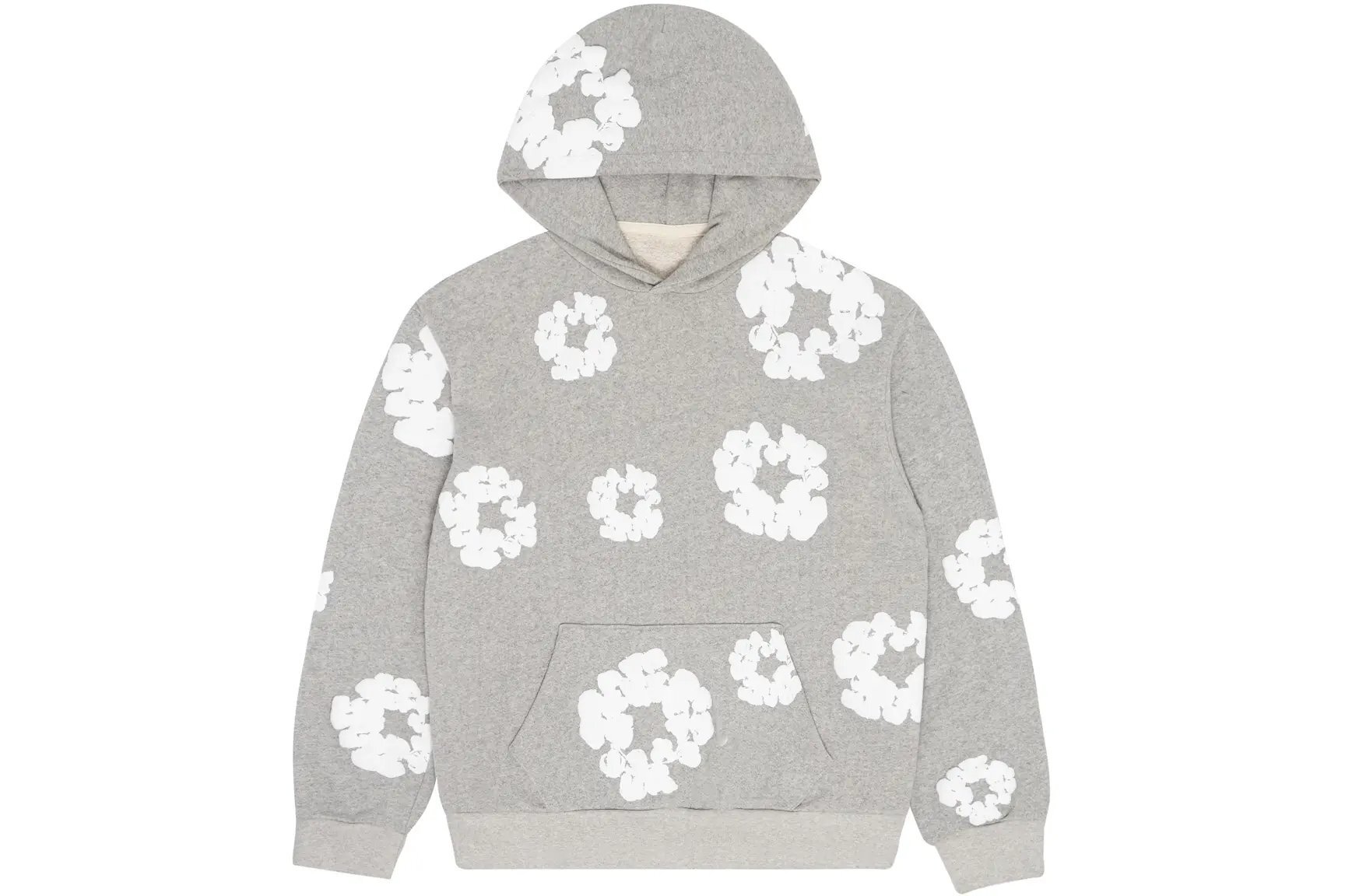 Denim Tears Cotton Wreath Sweatshirt Hoodie Grey