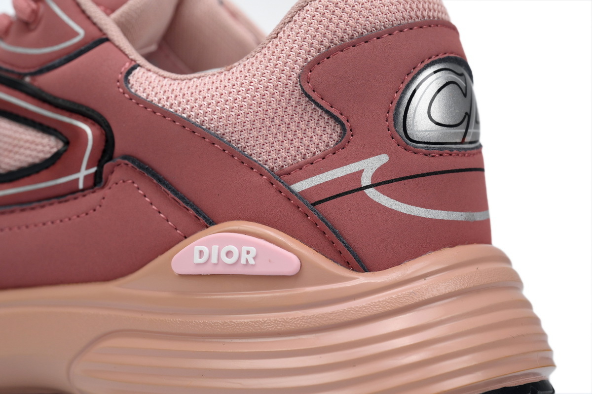 Dior Light Grey  B30 Sneakers Pink 3SN27ZIR-16536