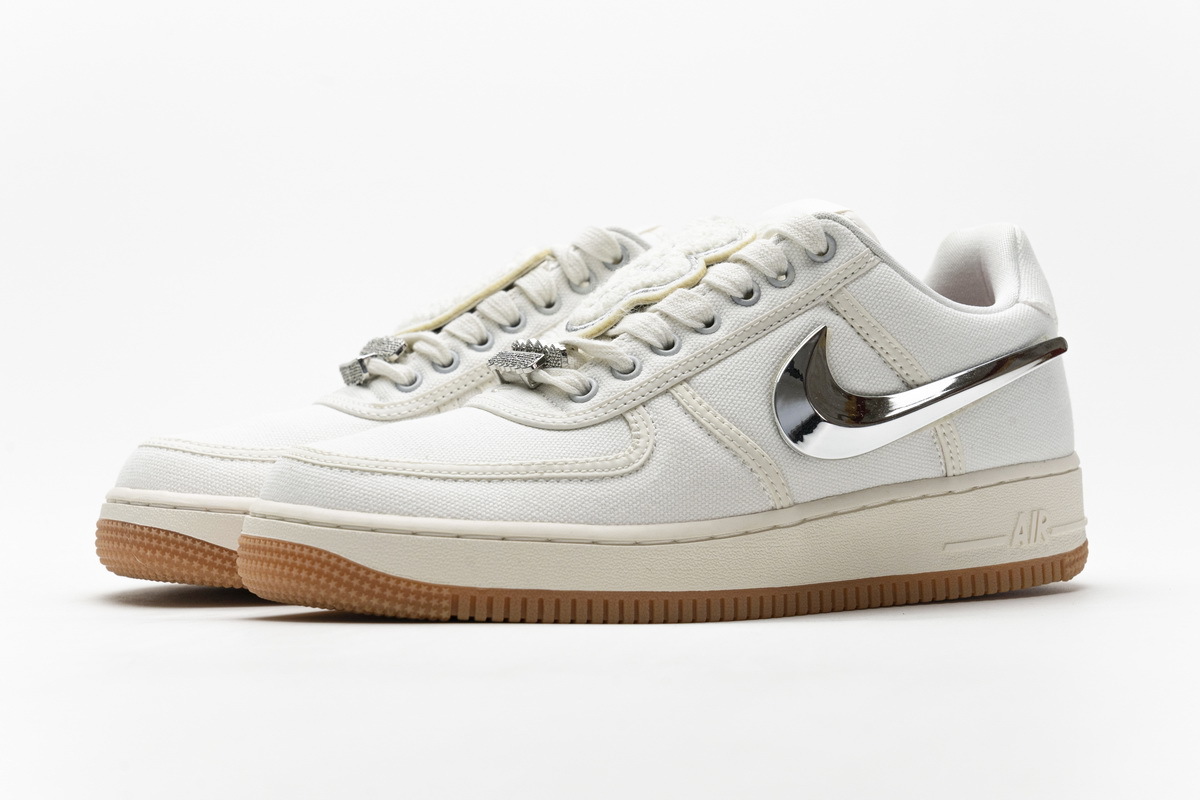 Travis Scott x Nike Air Force 1 Sail  AQ4211-101