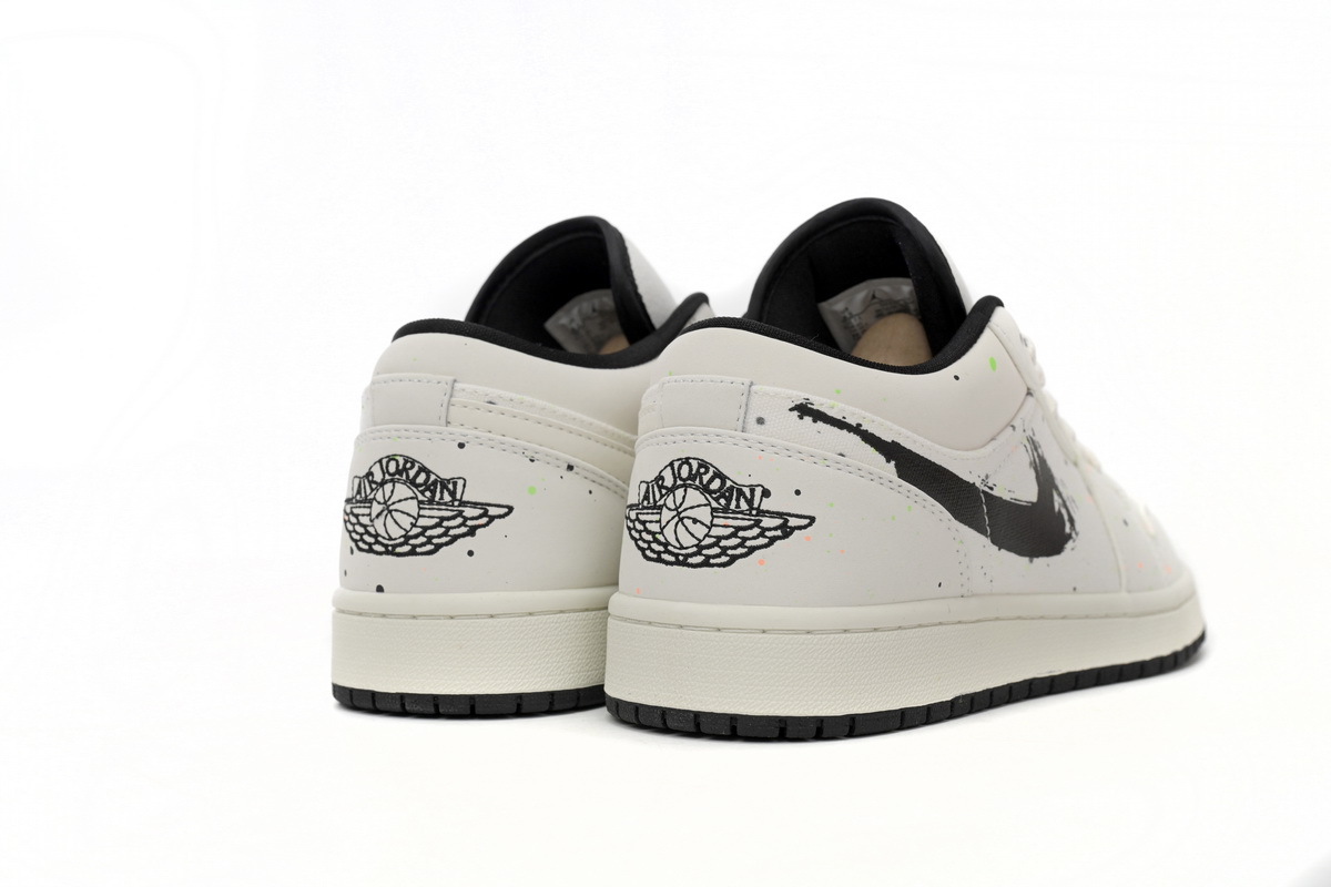 Jordan 1 Low SE Paint Splatter (GS) DH3295-100