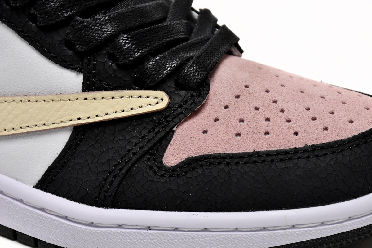 Travis Scott x Air Jordan 1 Low Black Red DM7866-066