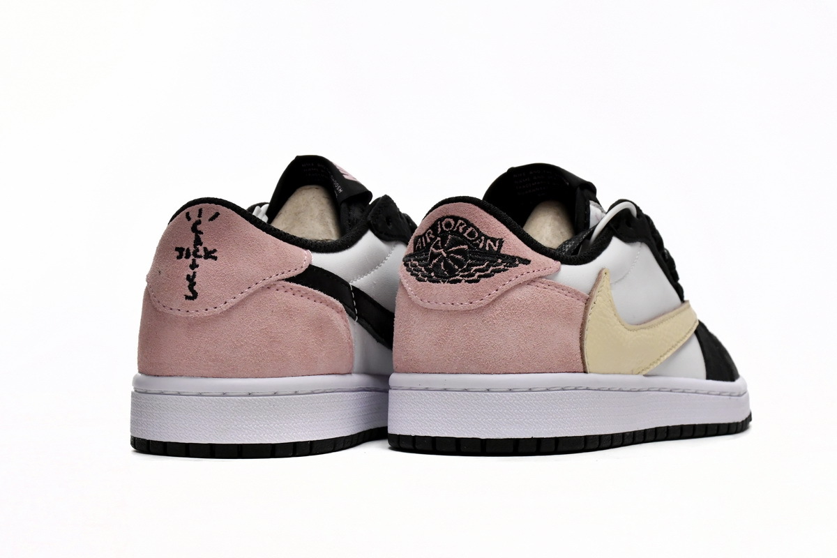 Travis Scott x Air Jordan 1 Low Black Red DM7866-066