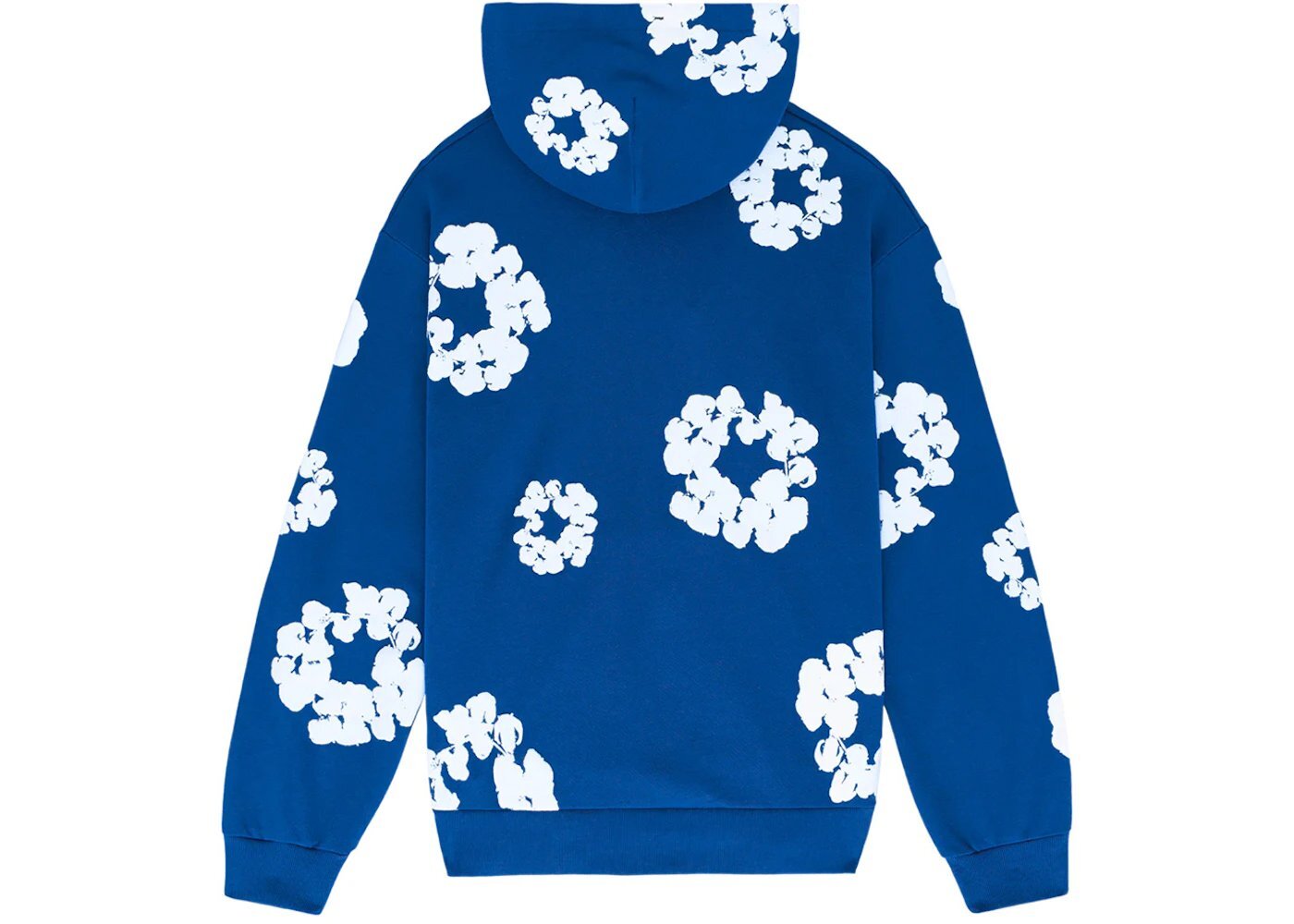 Denim Tears Cotton Wreath Sweatshirt Hoodie Blue