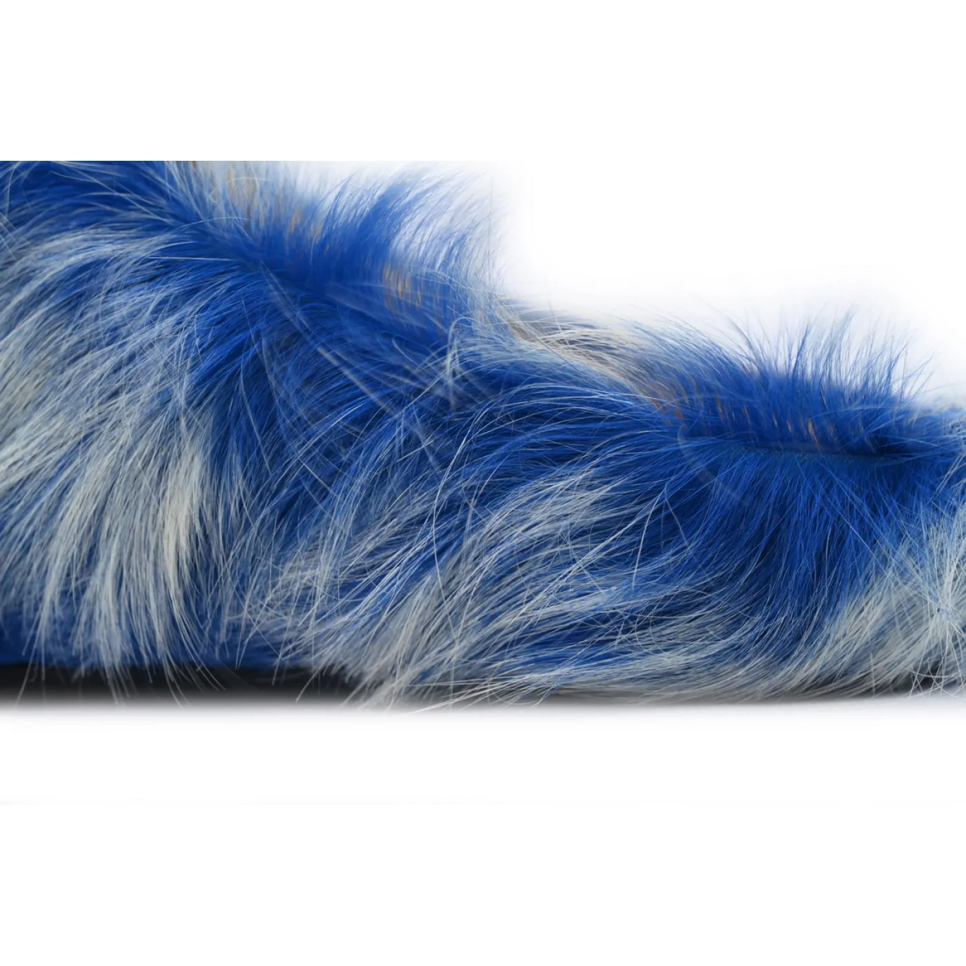 Marni Long-hair Calfskin Fussbett Tie Dye White Blue - ogsneaker