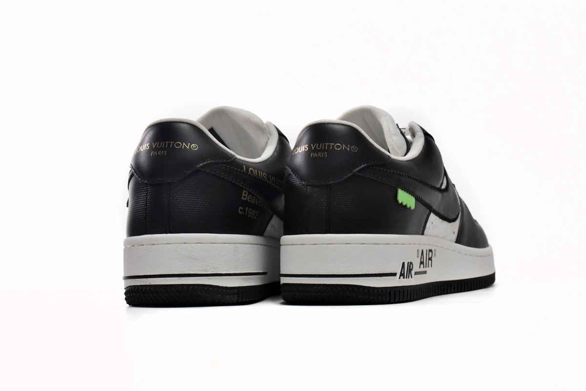 Louis Vuitton Nike Air Force 1 Low By Virgil Abloh White Black