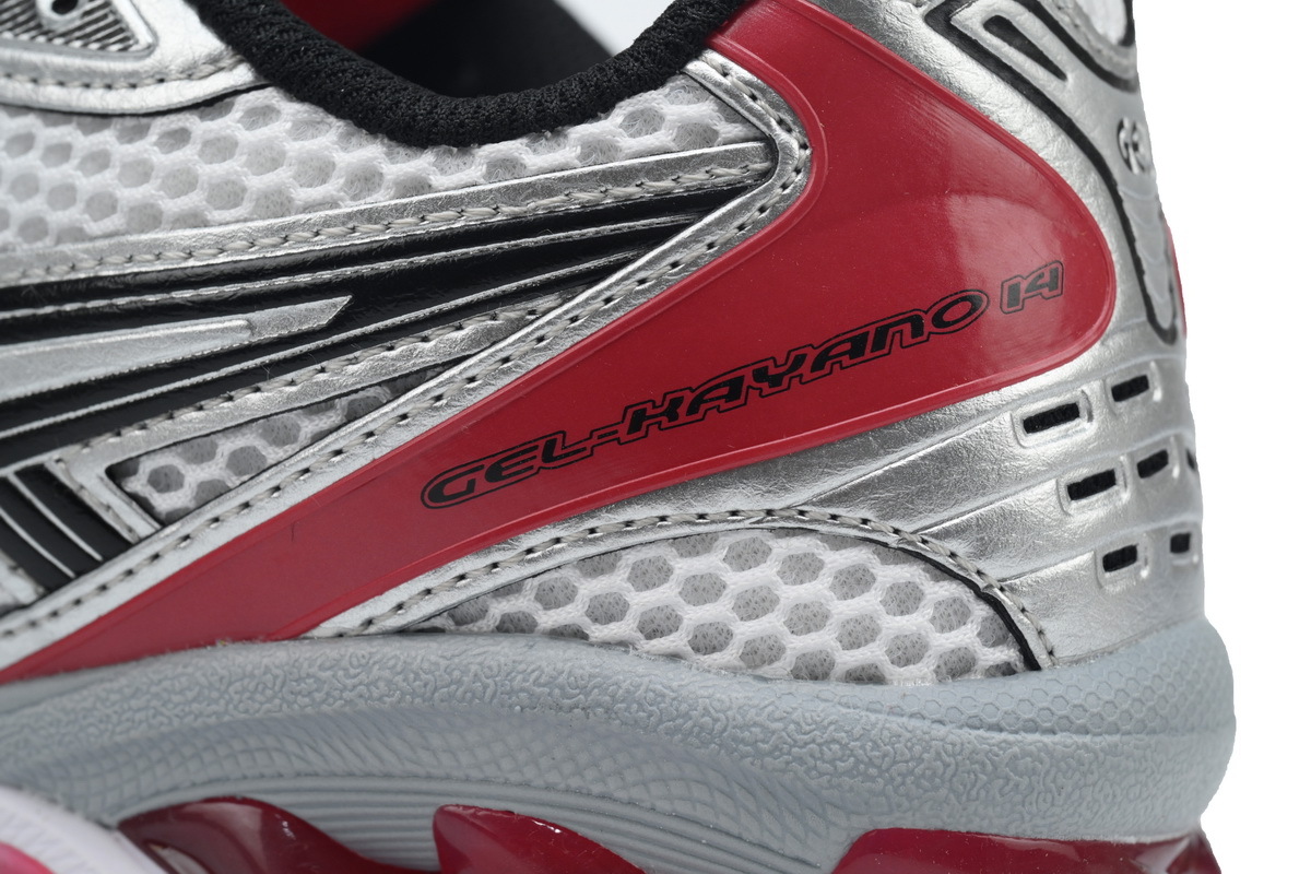 Asics Gel Kayano 14 Classic Red Silver 1201A019-103