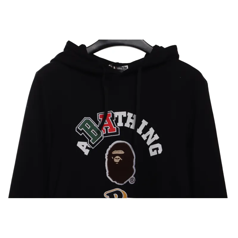 BAPE Pullover Hoodie Black