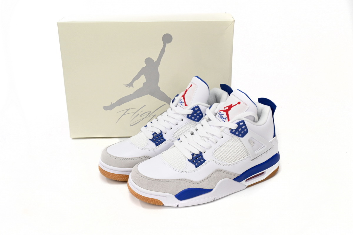 Nike SB x Air Jordan 4 Sapphire Blue DR5415-140