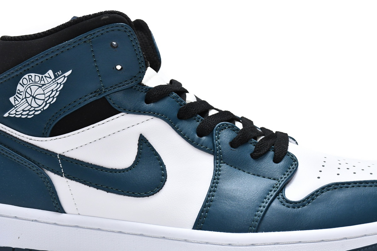 Air Jordan 1 Mid Dark Teal 554724-411