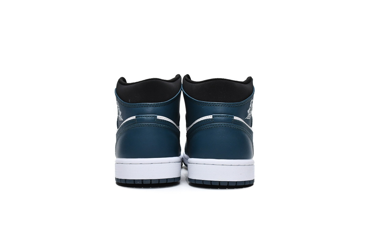 Air Jordan 1 Mid Dark Teal 554724-411