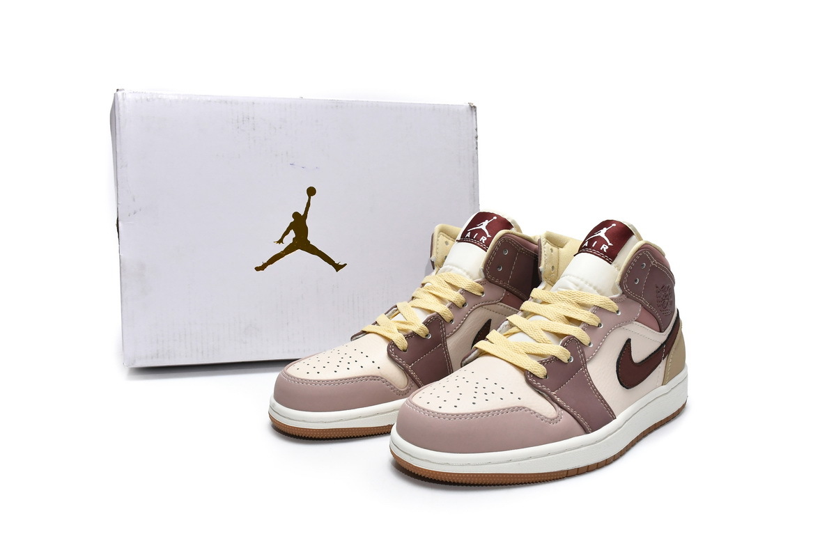 Air Jordan 1 Mid Brown Tan DO7440-821