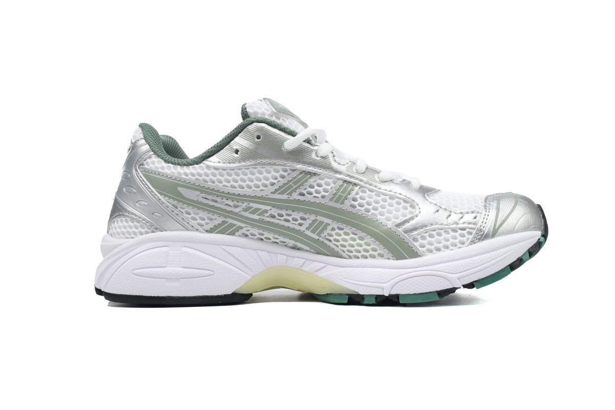 ASICS Gel-Kayano 14 White Pure Silver Slate Grey Sage 1201A019-107