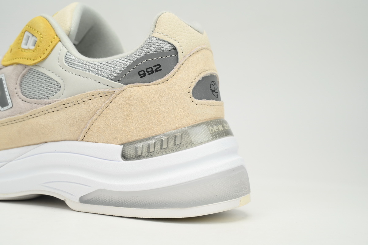 New Balance 992 Gray White Yellow M992PB1