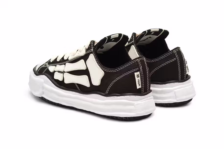 AMIRI x Maison MIHARA YASUHIRO Bones Sneaker Black