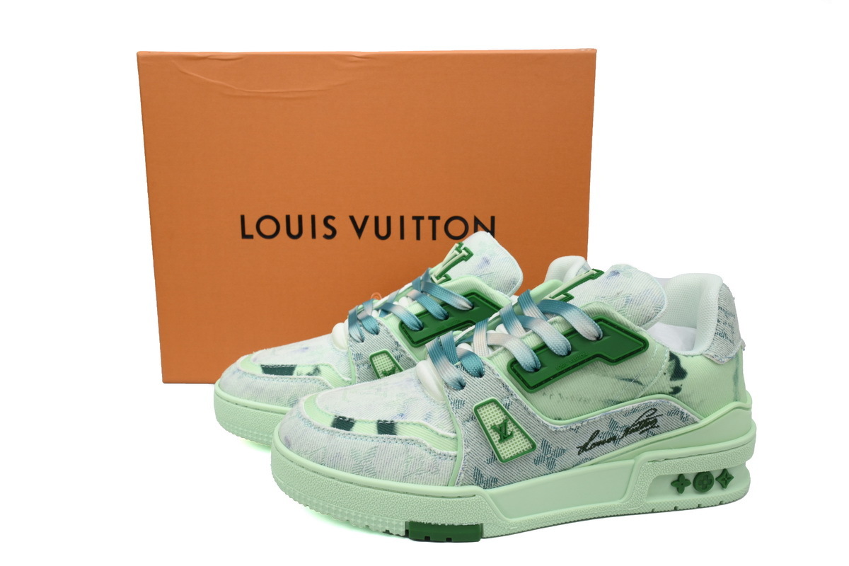 Louis Vuitton Trainer Golf Rendering Green