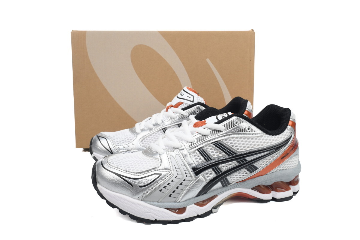 ASICS Gel-Kayano 14 White Piquant Orange 1201A019-109