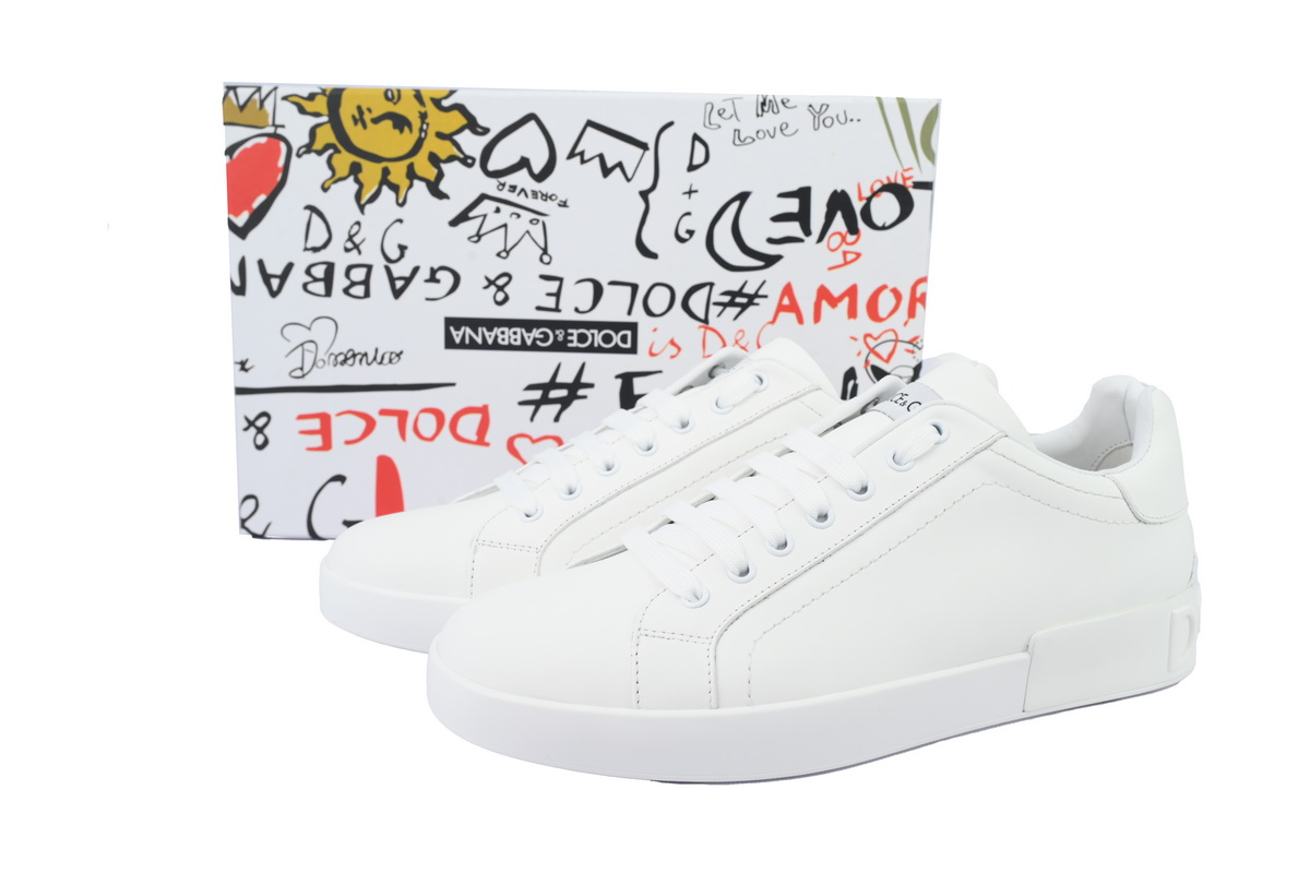 Dolce & Gabbana Portofino Sneakers White