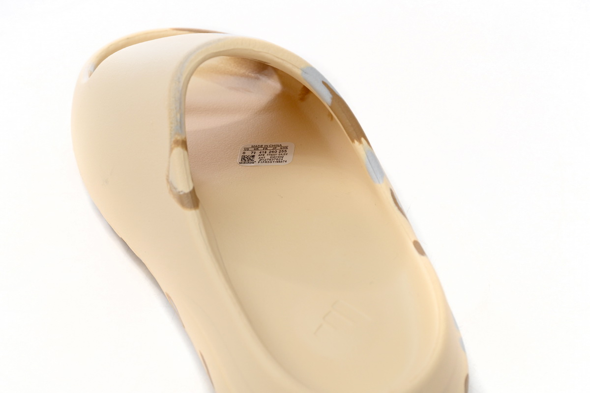 Adidas Yeezy Slide Enflame Oil Painting White Yellow GW1932