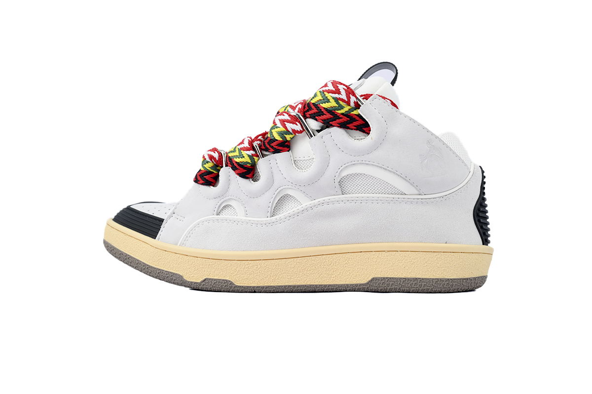 Lanvin Leather Curb White