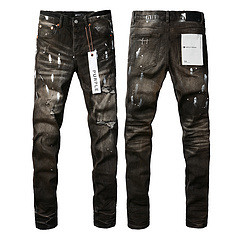 Purple Jeans Dark brown 018
