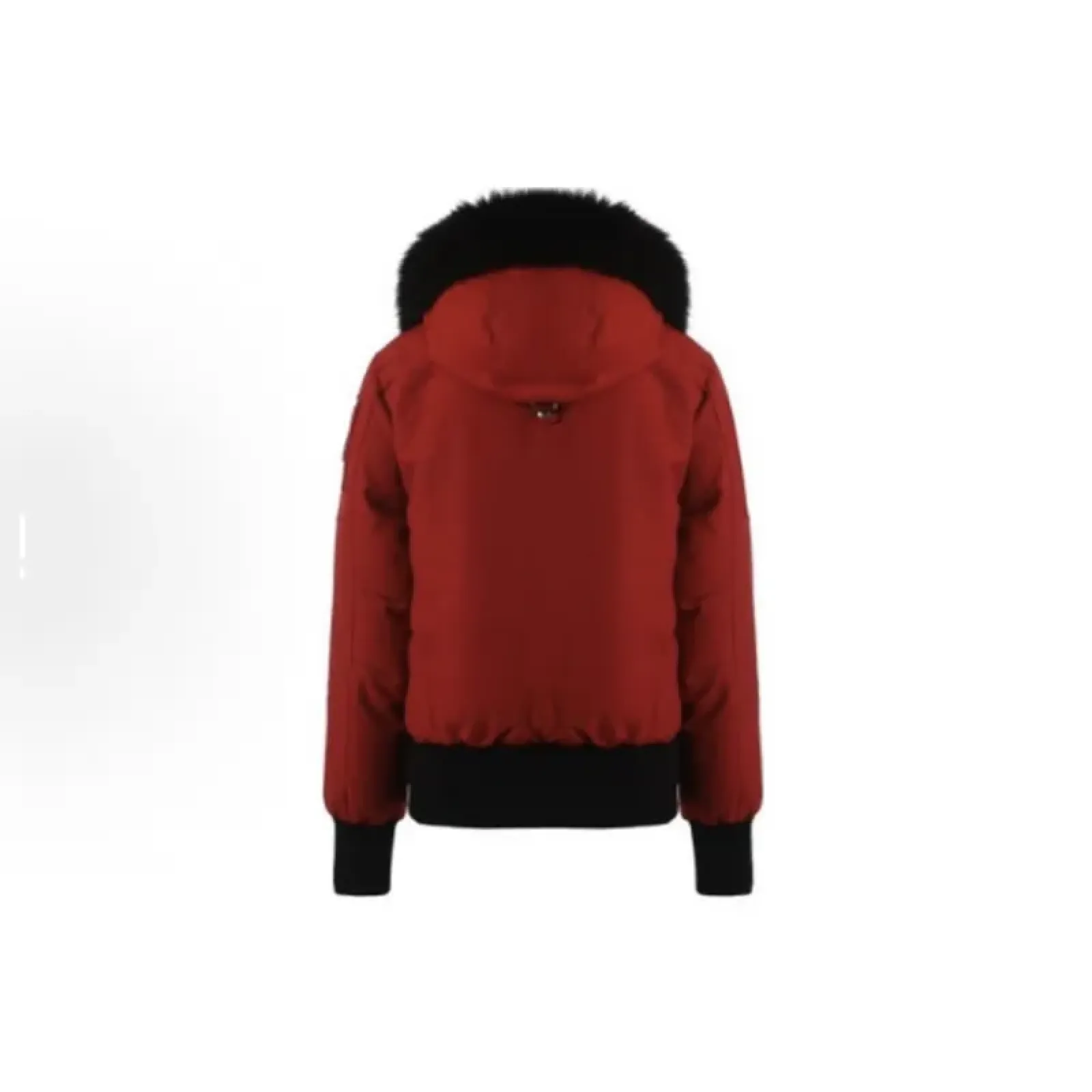Moose Knuckles Red Jacket Black Wool（NFC) Woman - ogsneaker